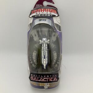 Micro Machines Galoob Titanium Battlestar Galactica Colonial One Transport